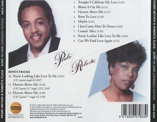 Peabo Bryson & Roberta Flack – Born To Love (Bonus Tracks)