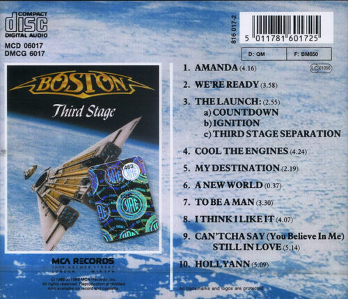 Boston – Third Stage