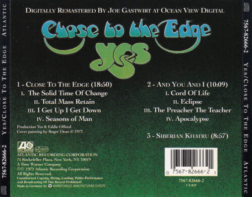 Yes – Close To The Edge