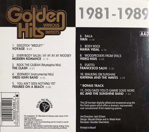 Golden Hits Various Artists 1981 -1989