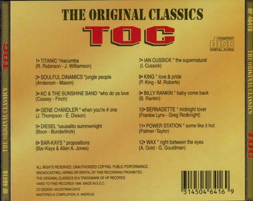 The Original Classics  TOC