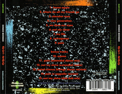 Oingo Boingo – Boi-Ngo (Bonus Tracks)