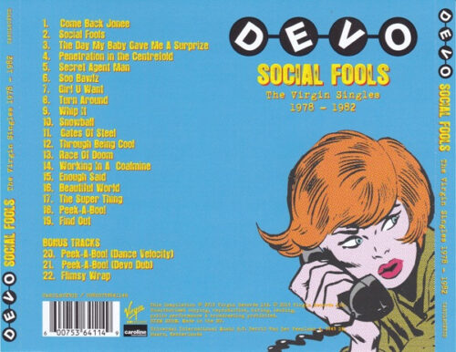 Devo – Social Fools (The Virgin Singles 1978 - 1982) (Bonus Tracks)