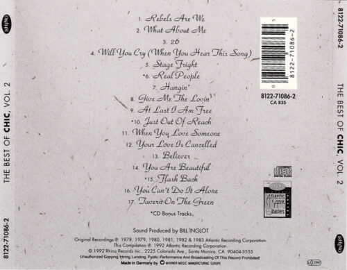 R-912809-1354230353-8126 Chic – The Best Of Chic (Volume 2) (Bonus Tracks)