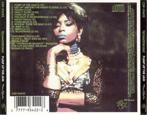 R-1222659-1307033308 Technotronic – Pump Up The Jam (Bonus Tracks)