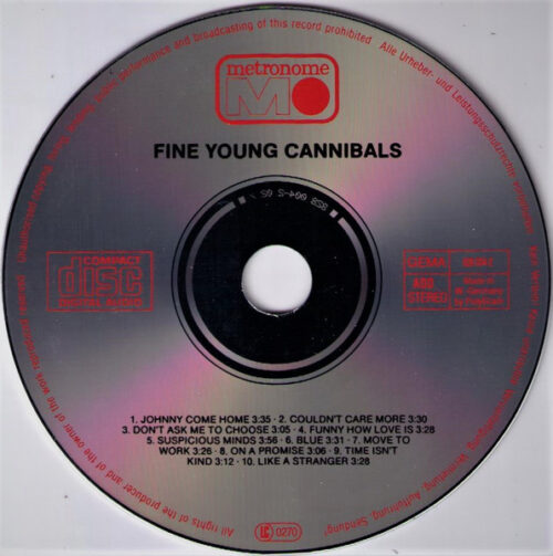 Fine Young Cannibals – Fine Young Cannibals
