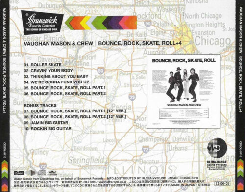Vaughan Mason And Crew – Bounce, Rock, Skate, Roll (Bonus Tracks)