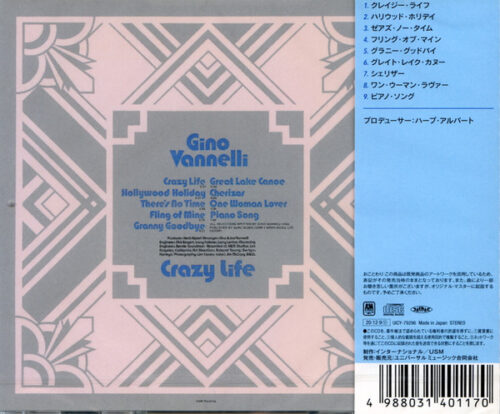 Gino Vannelli – Crazy Life