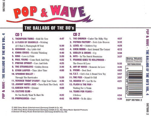 Pop & Wave Vol. 4 - The Ballads Of The 80's