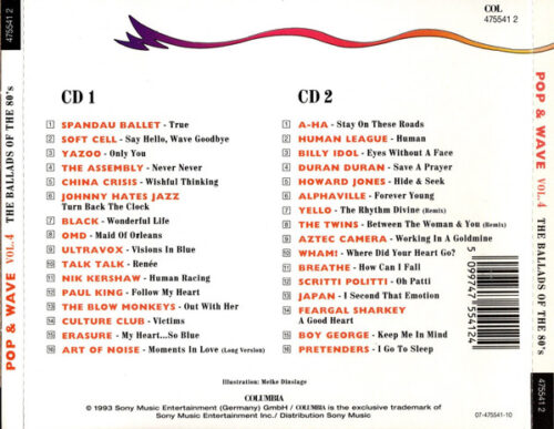 Pop & Wave Vol. 4 (The Ballads Of The 80's)