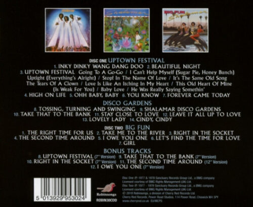 Shalamar ‎– Uptown Festival / Disco Gardens / Big Fun