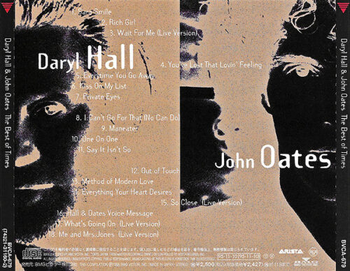 Daryl Hall & John Oates – The Best Of Times - Greatest Hits