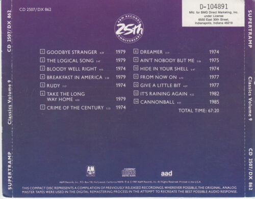 R-3190156-1700756632-7710 Supertramp – Classics Volume 9
