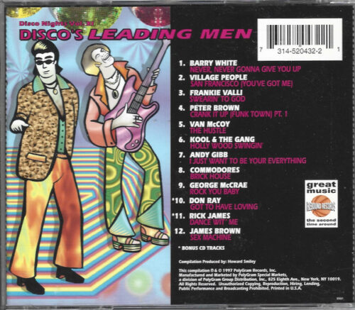 Disco's Leading Men (Disco Nights Vol. XI)