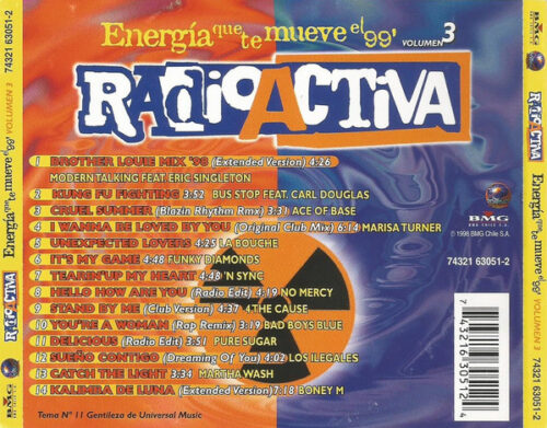R-881544-1435514740-2420 Radioactiva - Energía Que Te Mueve El 99' Volumen 3