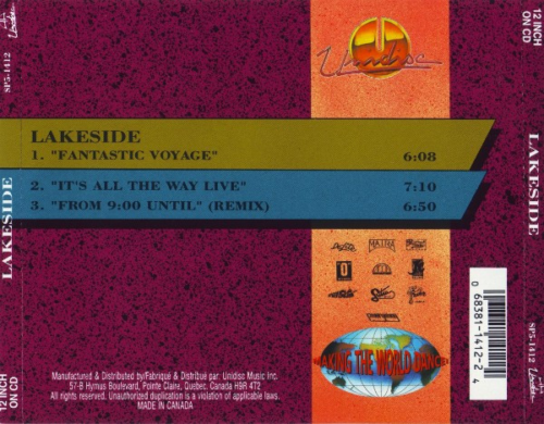 Lakeside – Fantastic Voyage / It's All The Way Live